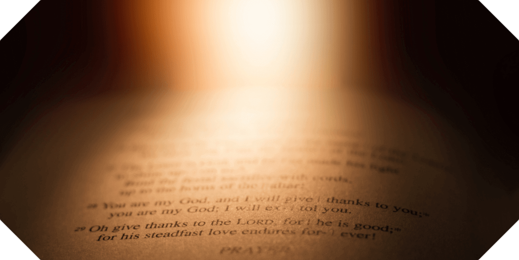 A picture of the Bible, in which Jesus tells us how to live out the Great Commission